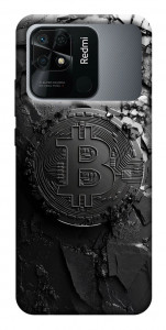 Чохол Dark bitcoin для Xiaomi Redmi 10C
