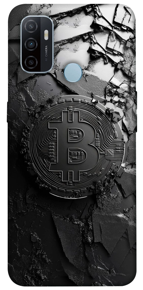 Чехол Dark bitcoin для Oppo A32