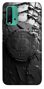 Чехол Dark bitcoin для Xiaomi Redmi Note 9 4G