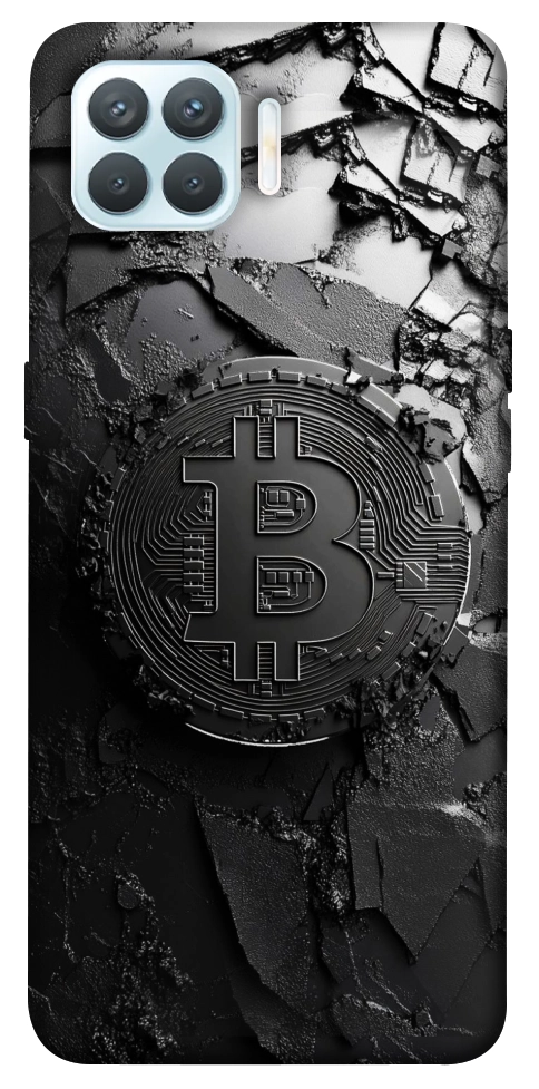Чехол Dark bitcoin для Oppo F17 Pro