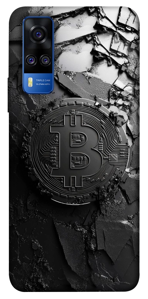 Чехол Dark bitcoin для Vivo Y51a