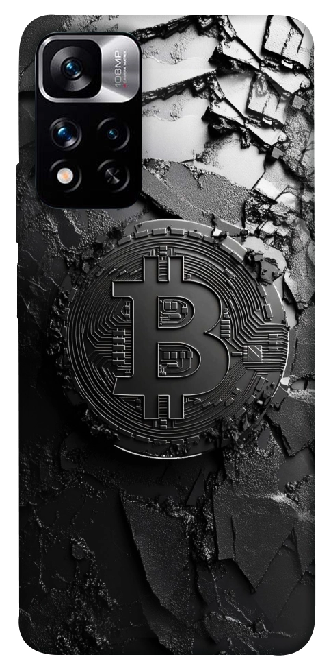 Чехол Dark bitcoin для Xiaomi Redmi Note 11 5G