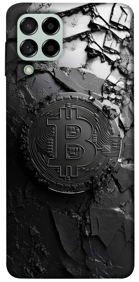Чехол Dark bitcoin для Galaxy M53