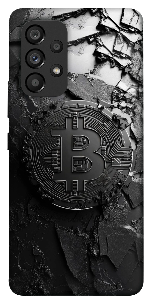 Чехол Dark bitcoin для Galaxy A53