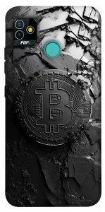 Чехол Dark bitcoin для TECNO Pop 5