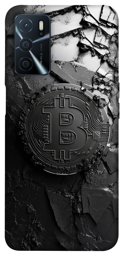 Чехол Dark bitcoin для Oppo A54s