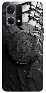 Чехол Dark bitcoin для Oppo Reno 7 4G