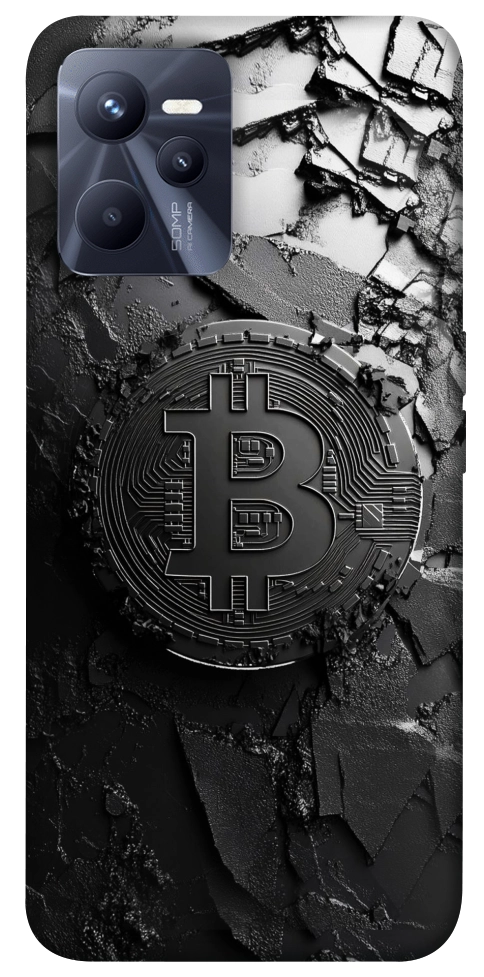 Чохол Dark bitcoin для Realme C35