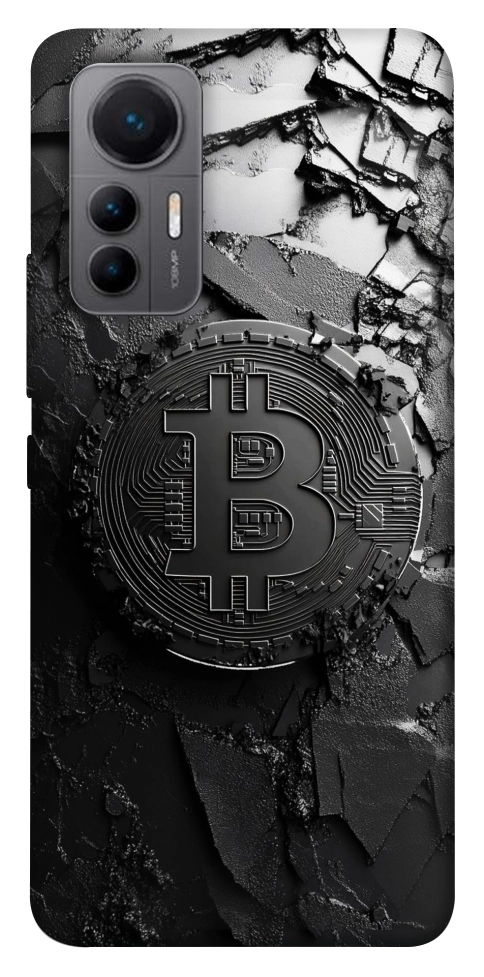 Чехол Dark bitcoin для Xiaomi 12 Lite