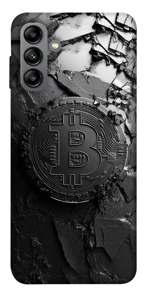 Чехол Dark bitcoin для Galaxy A04s