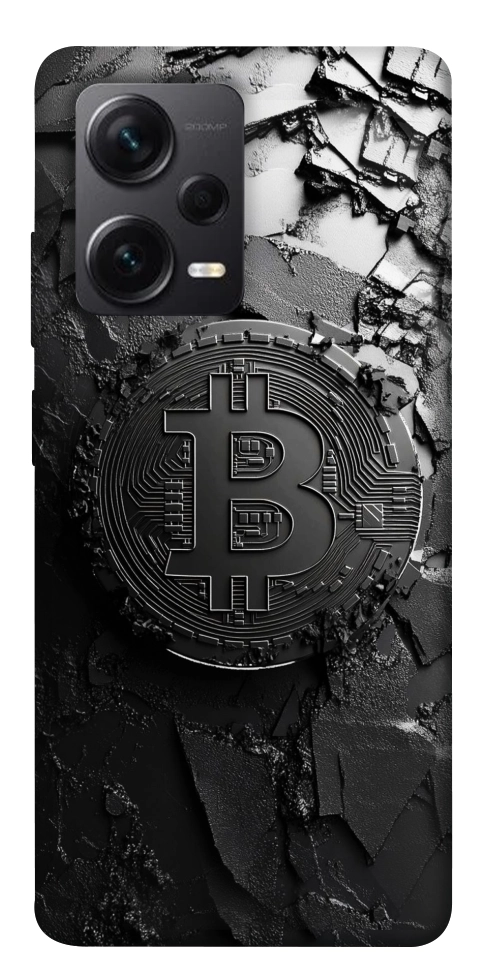 Чехол Dark bitcoin для Xiaomi Redmi Note 12 Pro 5G