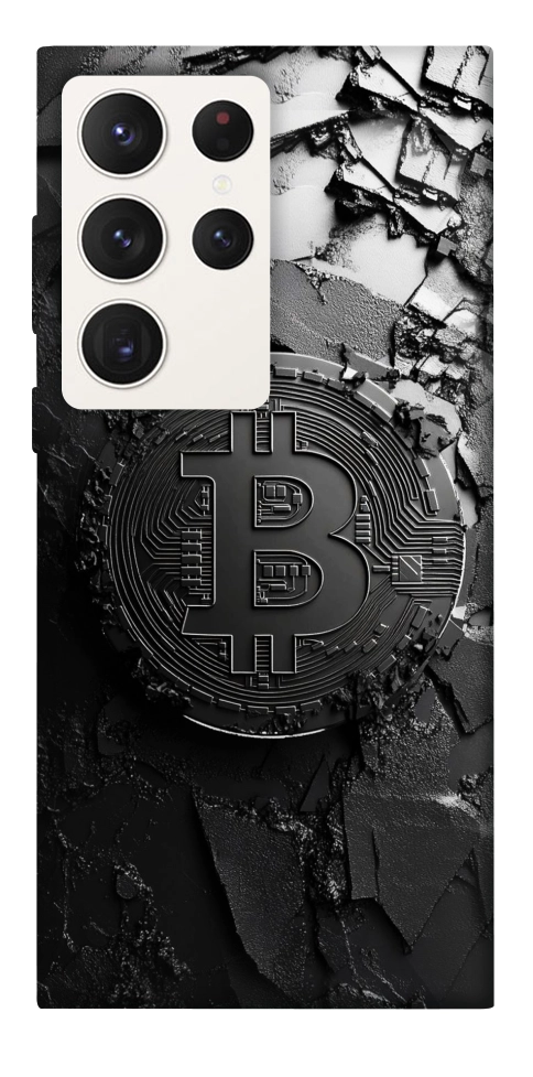 Чохол Dark bitcoin для Galaxy S23 Ultra