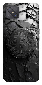 Чехол Dark bitcoin для Oppo A92s
