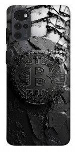 Чохол Dark bitcoin для Motorola Moto G22
