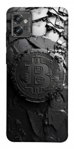 Чехол Dark bitcoin для Motorola Moto G32