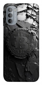 Чехол Dark bitcoin для Motorola Moto G31