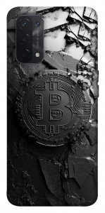 Чохол Dark bitcoin для Oppo A74 5G