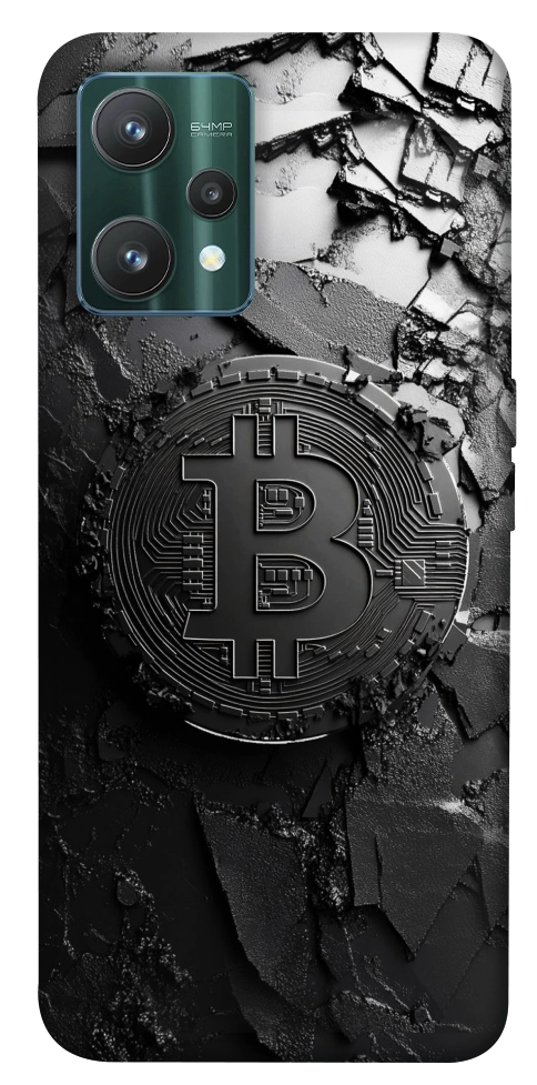 Чехол Dark bitcoin для Realme 9 Pro
