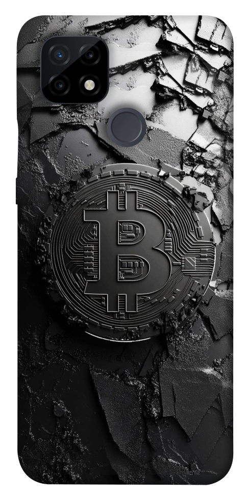 Чехол Dark bitcoin для Realme C21