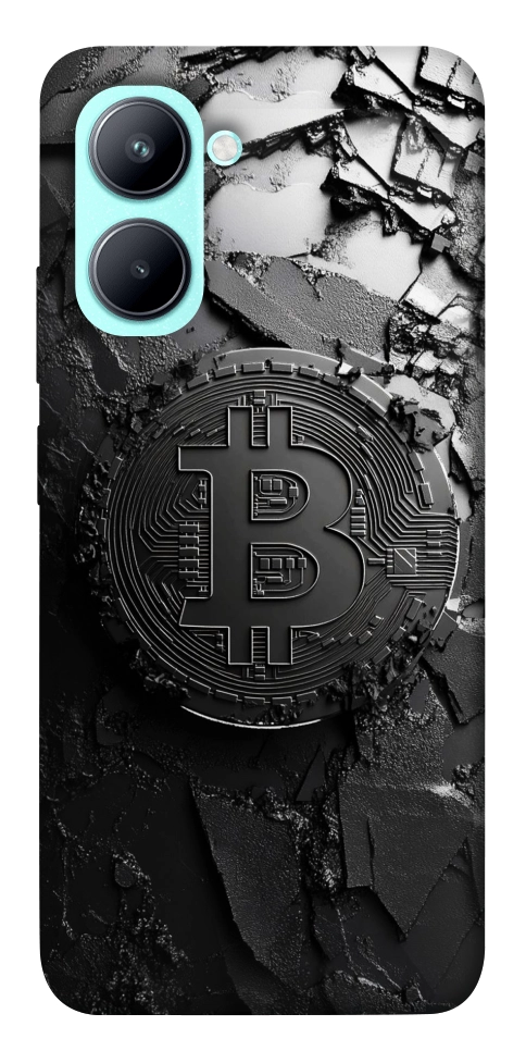 Чехол Dark bitcoin для Realme C33
