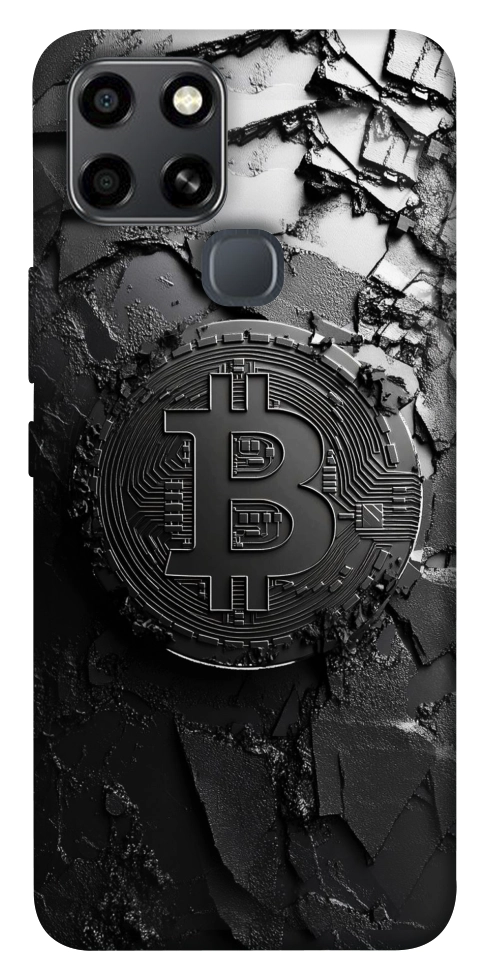 Чохол Dark bitcoin для Infinix Smart 6