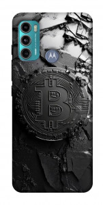 Чохол Dark bitcoin для Motorola Moto G60
