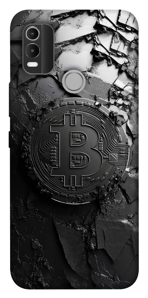 Чохол Dark bitcoin для Nokia C21 Plus