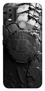 Чохол Dark bitcoin для Nokia C21 Plus