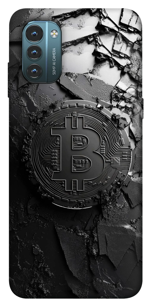 Чохол Dark bitcoin для Nokia G21