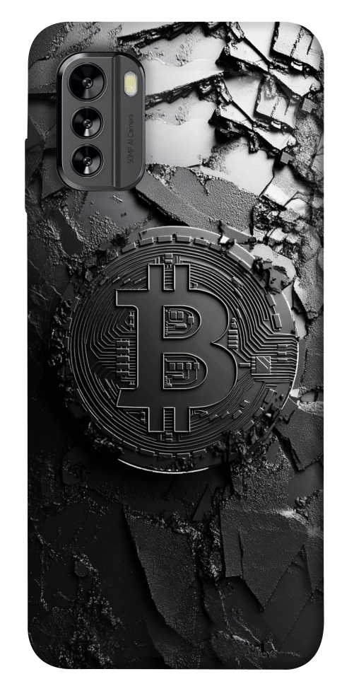 Чехол Dark bitcoin для Nokia G60