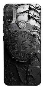 Чехол Dark bitcoin для Motorola Moto E20