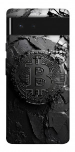 Чехол Dark bitcoin для Google Pixel 6