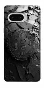 Чехол Dark bitcoin для Google Pixel 7