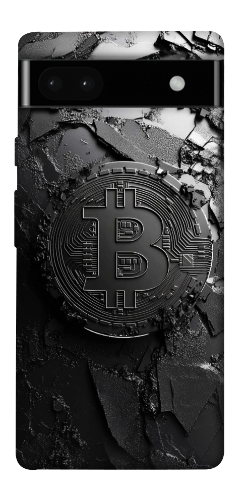 Чохол Dark bitcoin для Google Pixel 6A