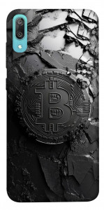 Чехол Dark bitcoin для Huawei Y6 Pro (2019)