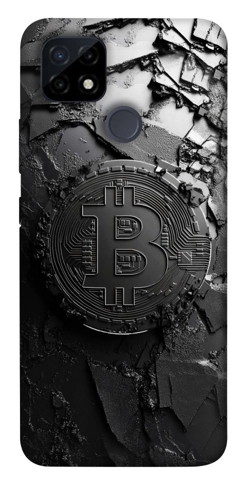Чехол Dark bitcoin для Realme C12