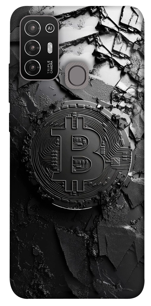 Чохол Dark bitcoin для ZTE Blade A52
