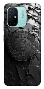 Чохол Dark bitcoin для Xiaomi Redmi 12C