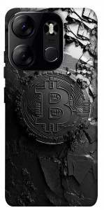 Чохол Dark bitcoin для Tecno Spark Go 2023