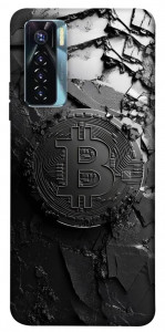 Чохол Dark bitcoin для TECNO Camon 17 Pro