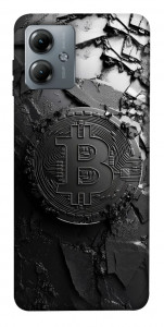 Чехол Dark bitcoin для Motorola Moto G14