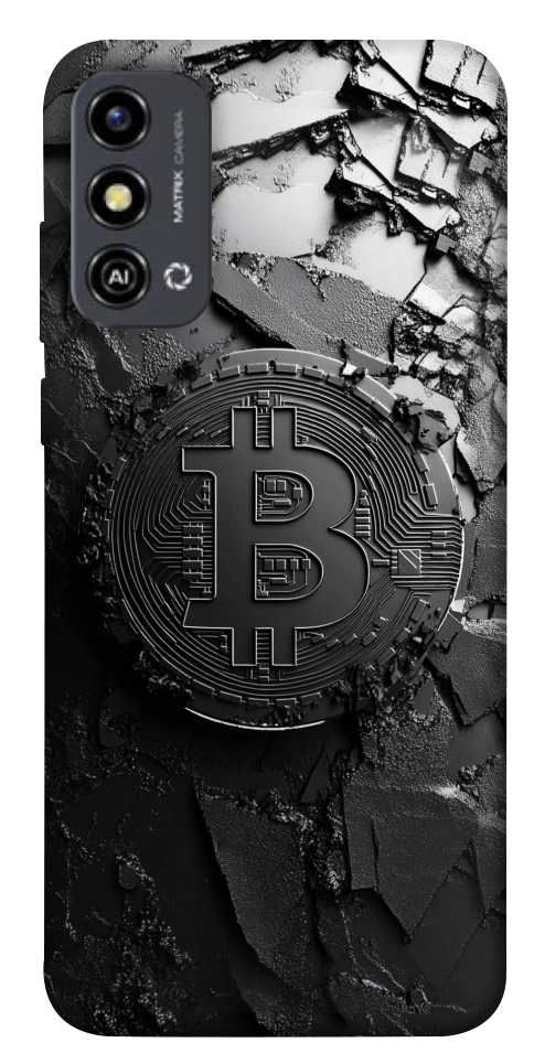 Чохол Dark bitcoin для ZTE Blade A53