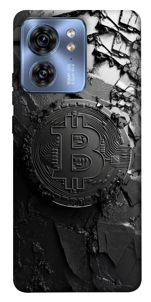 Чехол Dark bitcoin для Motorola Edge 40
