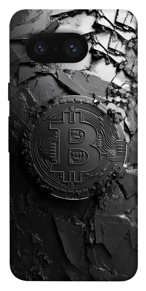Чохол Dark bitcoin для Google Pixel 8