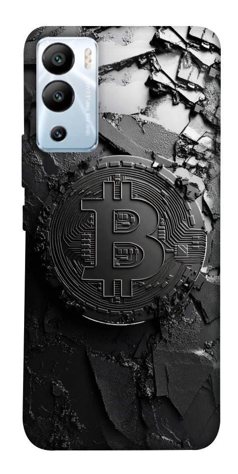 Чехол Dark bitcoin для Infinix Hot 12i