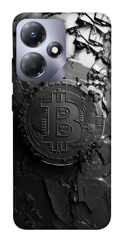 Чохол Dark bitcoin для Infinix Hot 30i