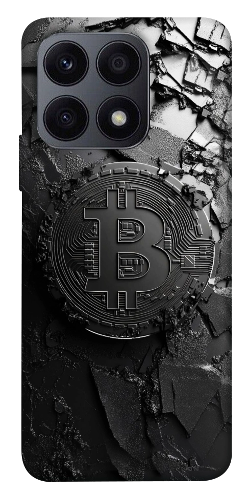 Чохол Dark bitcoin для Huawei Honor X8a