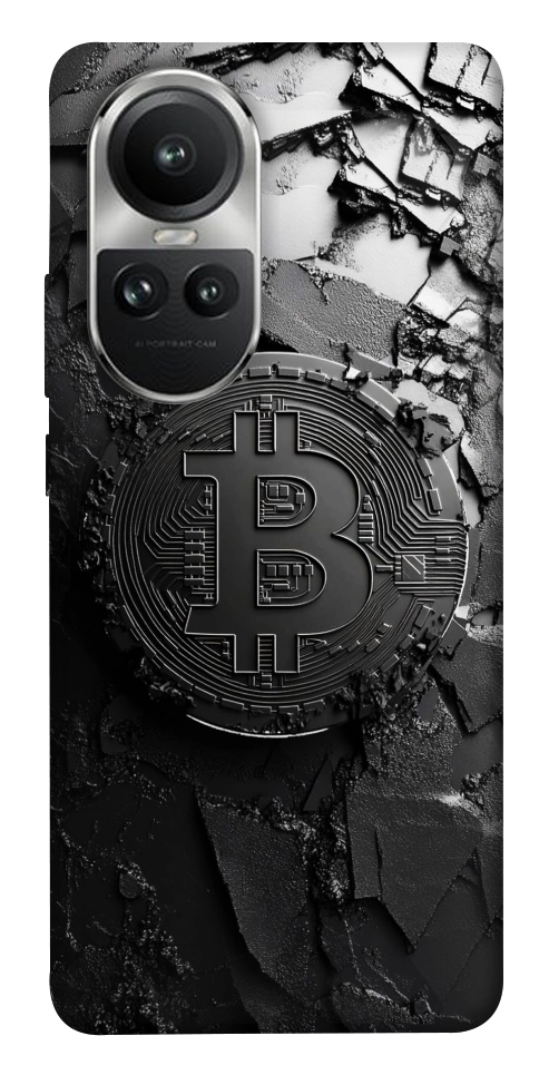 Чохол Dark bitcoin для Oppo Reno 10