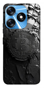Чохол Dark bitcoin для TECNO Spark 10