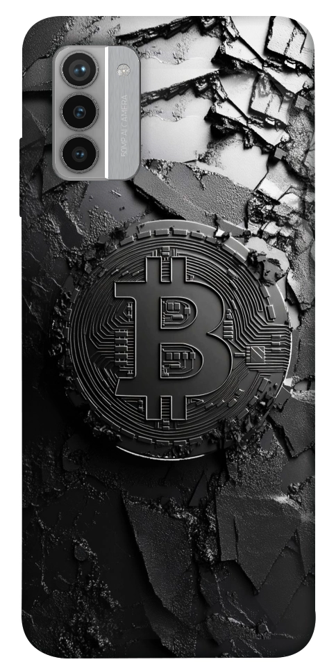Чохол Dark bitcoin для Nokia G42